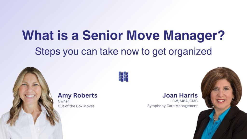 What is a senior move manager - interview - Joan Harris