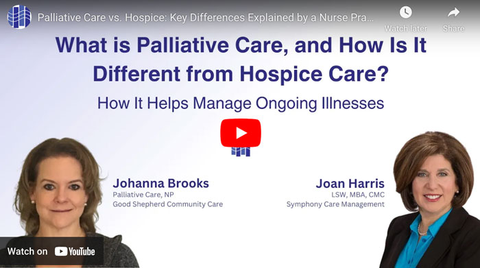 Joan Harris Interviews Johanna Brooks, Palliative Care Nurse Practitioner