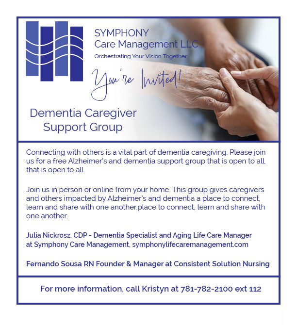 Dementia Caregiver Support Group Dementia Caregiver Support Group - Symphony Care Management