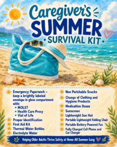 Caregiver's Summer Survival Kit